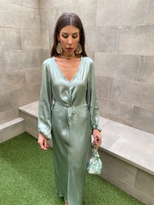 Federica - Robe aigue-marine