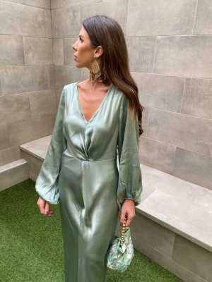 Vestido Federica Aguamarina