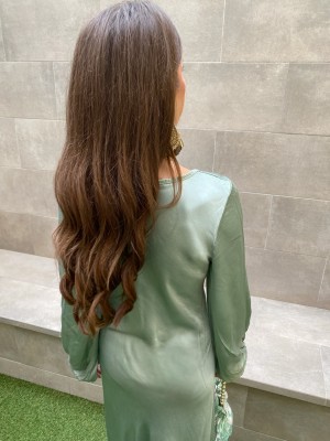 Federica - Robe aigue-marine