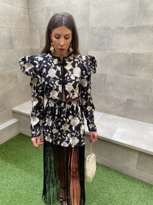 Conjunto Miraflores Negro