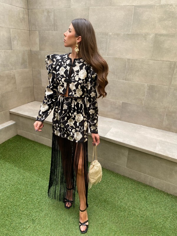 Conjunto Miraflores Negro