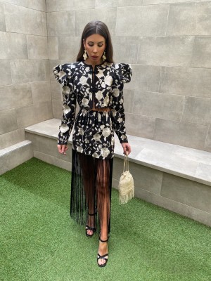 Conjunto Miraflores Negro