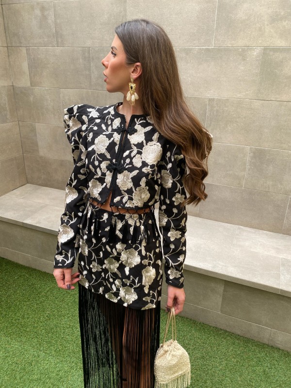 Conjunto Miraflores Negro