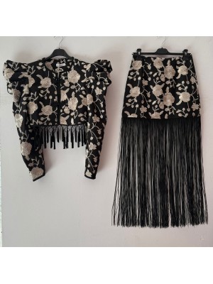 Conjunto Miraflores Negro