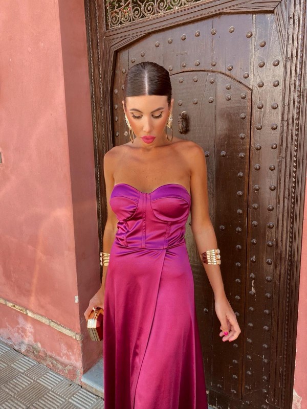 Rania Buganvilla Robe