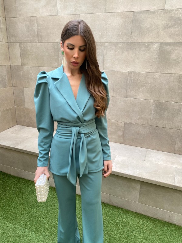 Conjunto Thebes Aquamarine