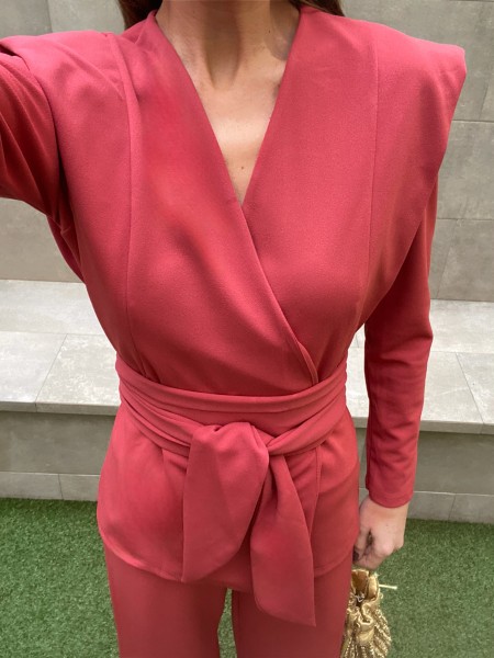 Conjunto Sabina Coral Intenso 2