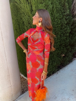 Abito Picassent Rosso