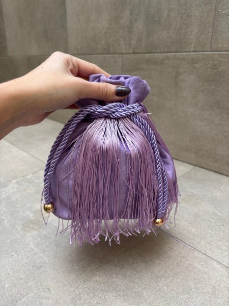 Limosnera Lila Flecos