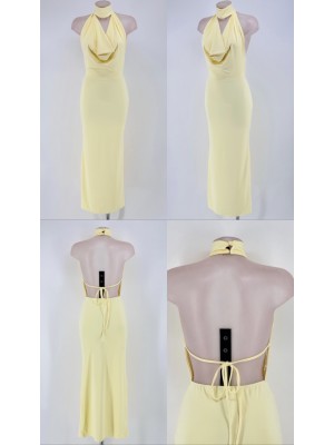 Quimue Light Yellow Dress