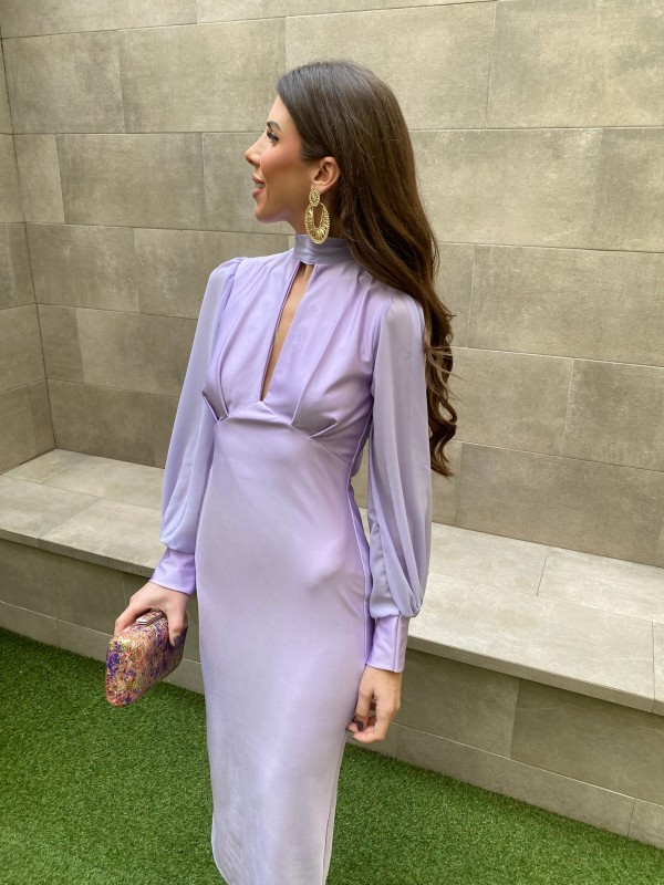 Vestido Mónaco Lila