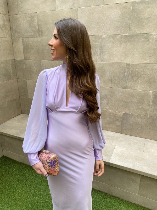 Vestido Mónaco Lila