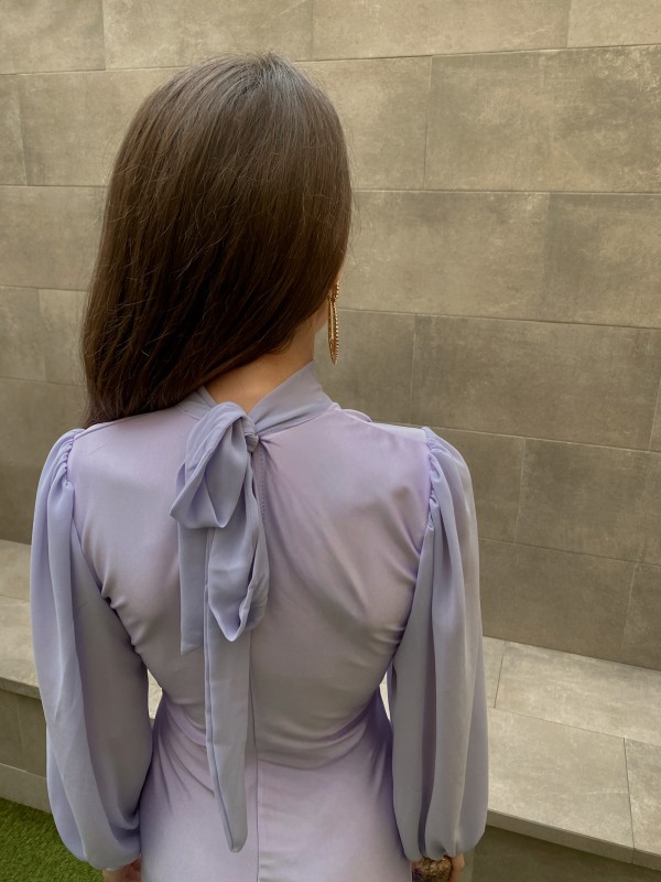 Vestido Mónaco Lila