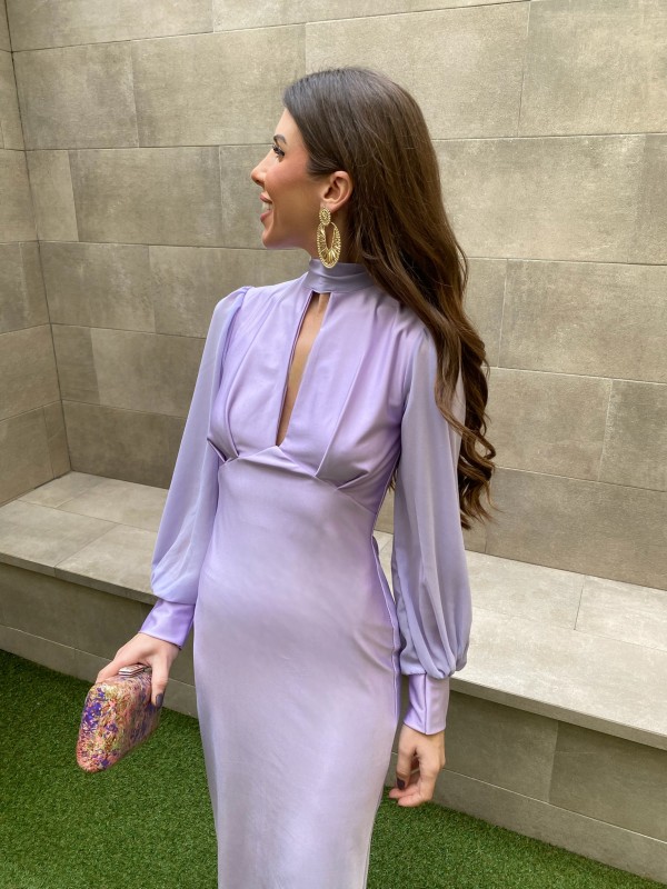 Vestido Mónaco Lila