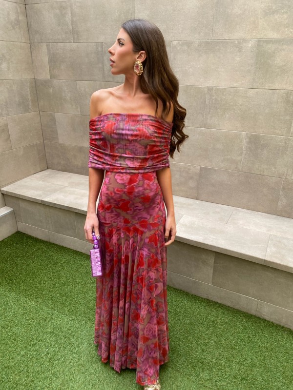 Vestido Bella Rosado