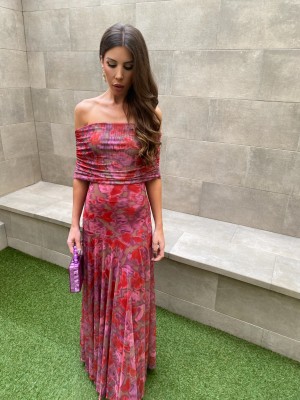 Vestido Bella Rosado