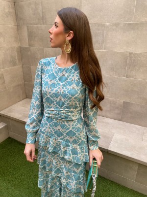 Vestido Spring Aguamarina