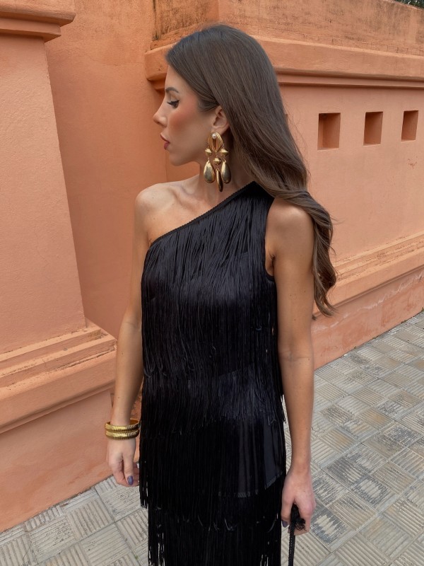 Hispalis Black Dress