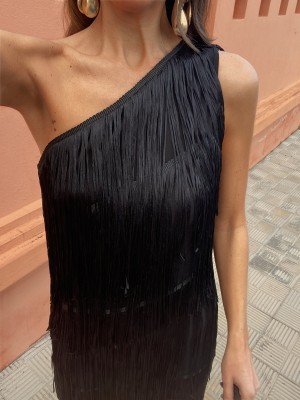 Hispalis Black Dress