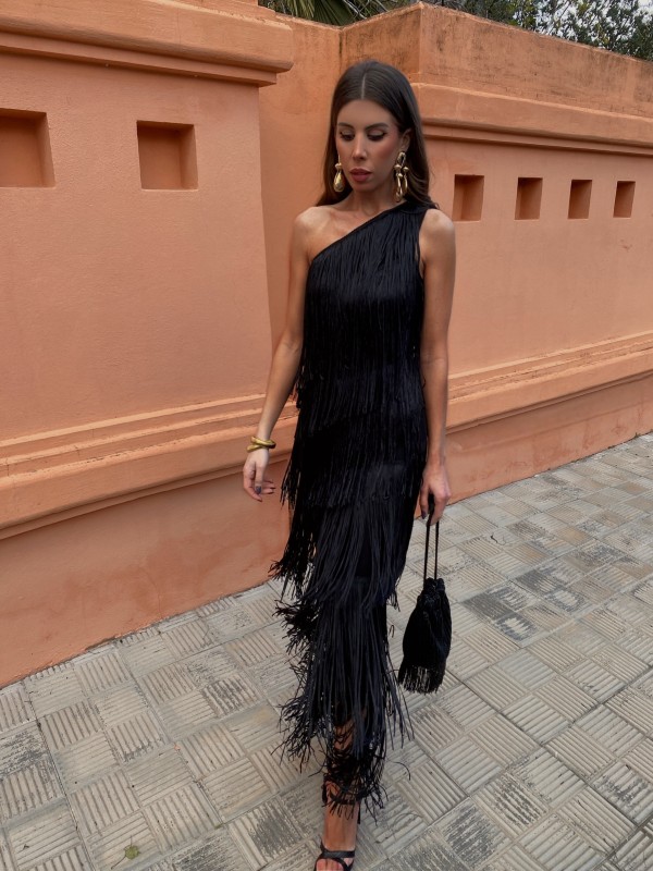 Hispalis Black Dress