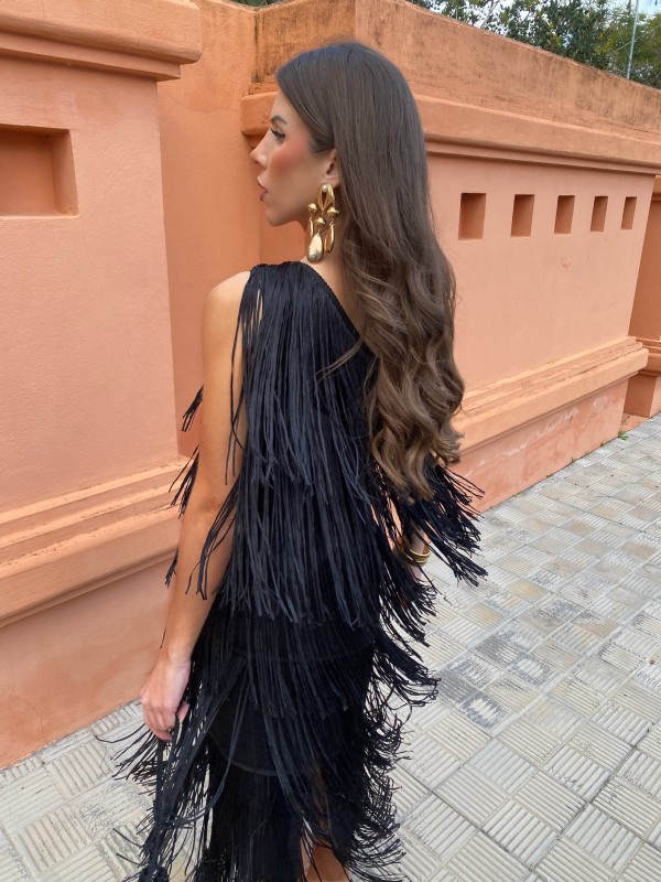 Hispalis Black Dress