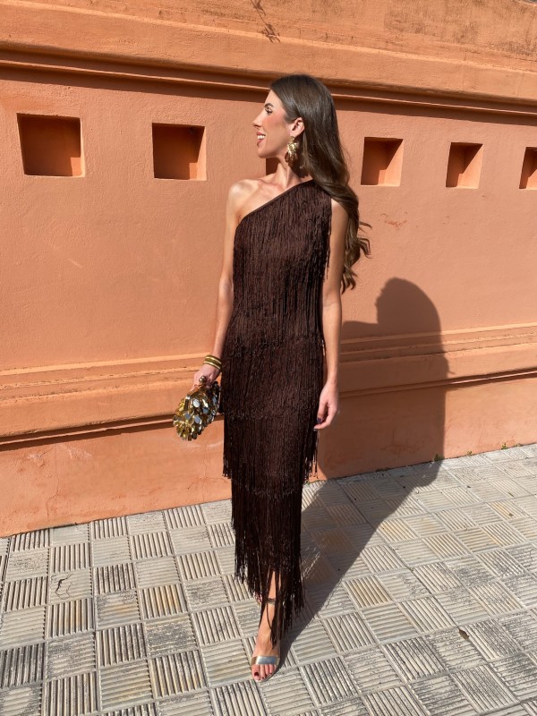 Vestido Hispalis Castanho