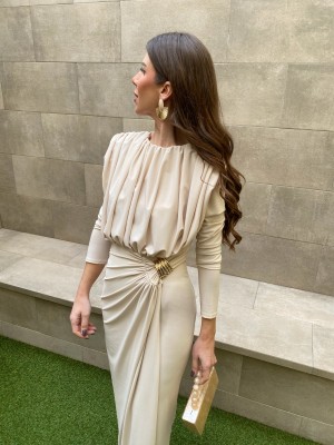 Vestido Almodóvar Beige