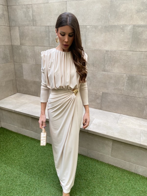 Vestido Almodóvar Beige