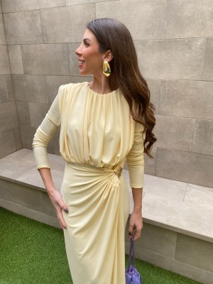 Vestido Amarelo Almodovar