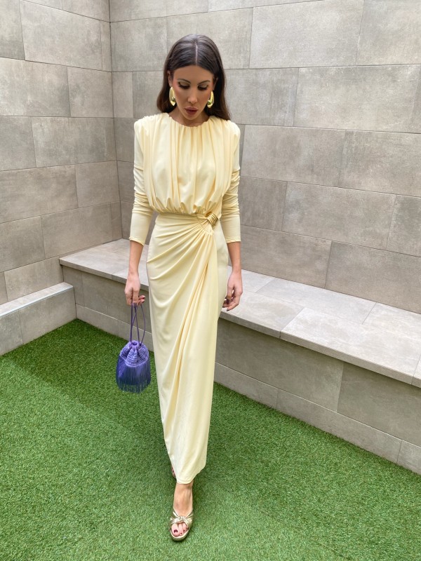 Vestido Amarelo Almodovar