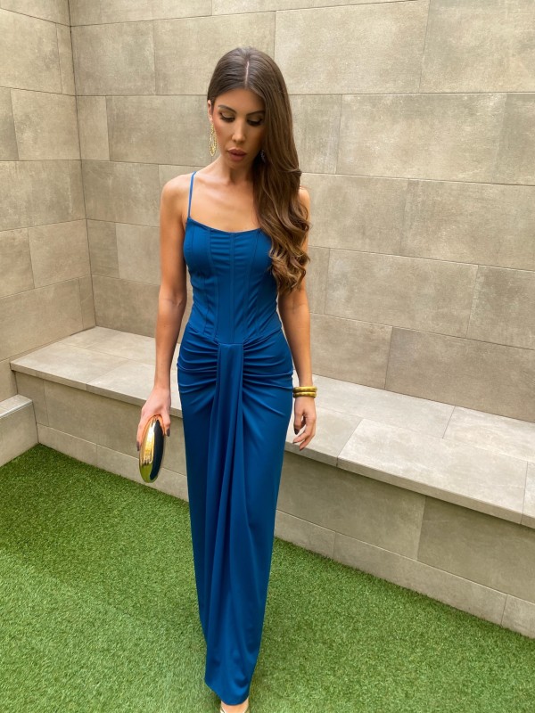 Vestido Kinna Petróleo