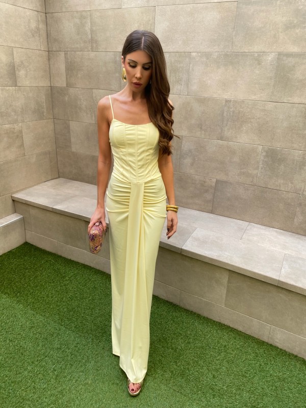 Vestido Kinna Amarillo