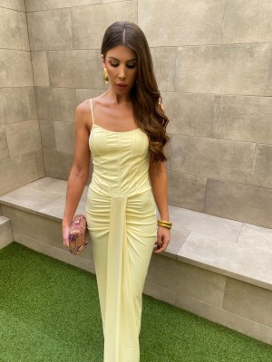 Vestido Kinna Amarillo