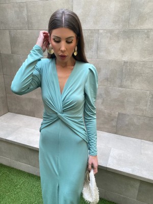 Vestido Silverio Aquamarine