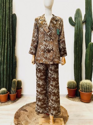 Ensemble de blé brun