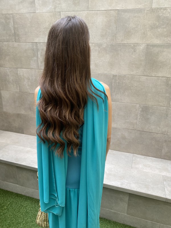 Vestido Edda Aguamarina