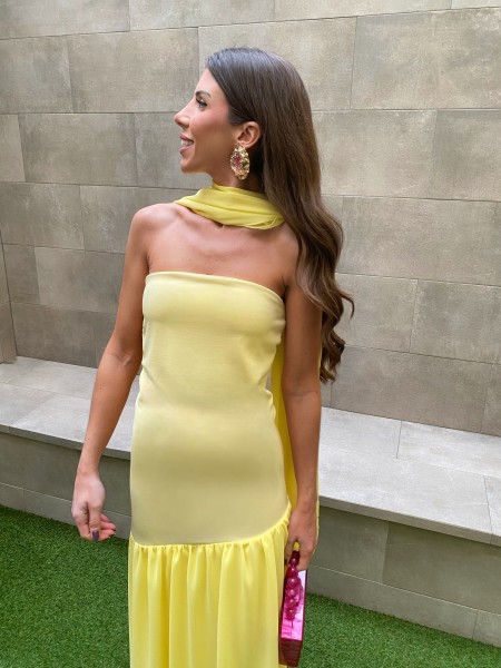 Vestido Edda Amarelo 2