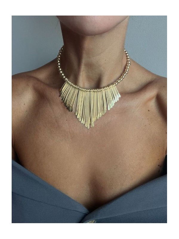 Triangle Waterfall Choker