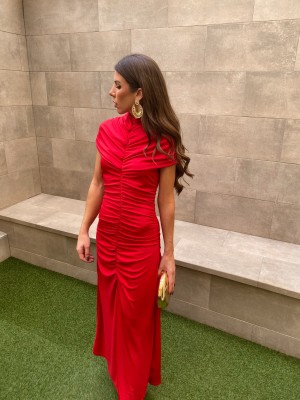 Vestido Viterbo Rojo