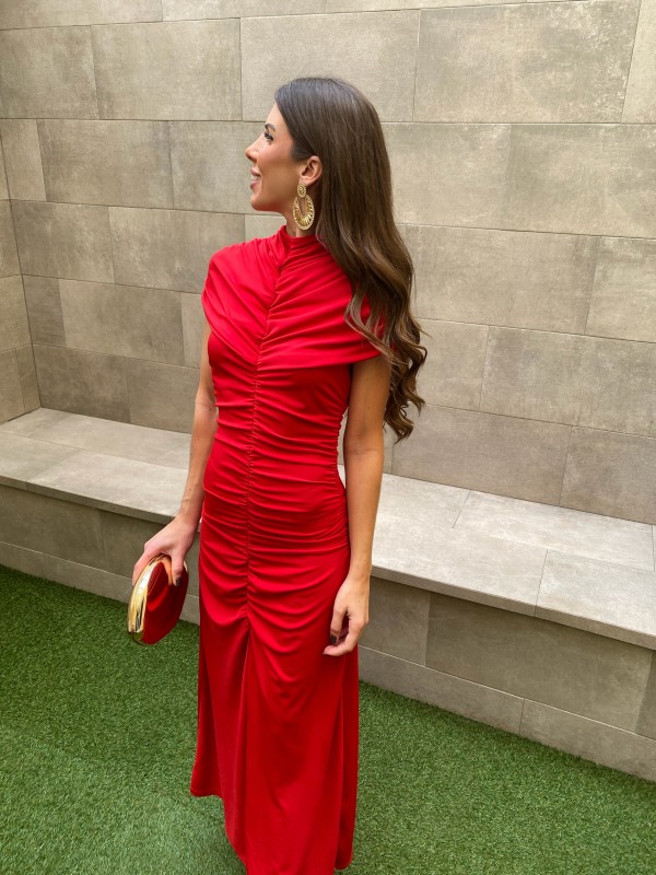 Vestido Viterbo Rojo