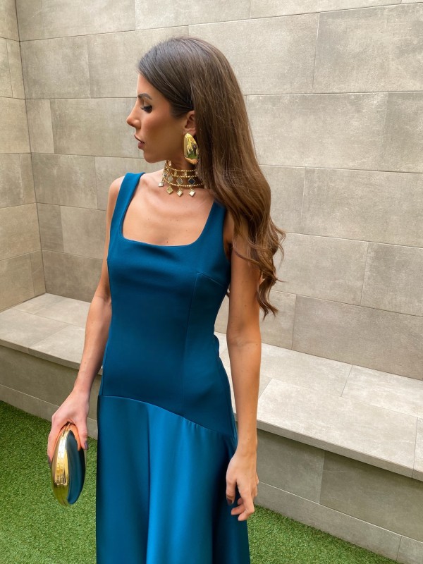 Nicoletta Oil Dress