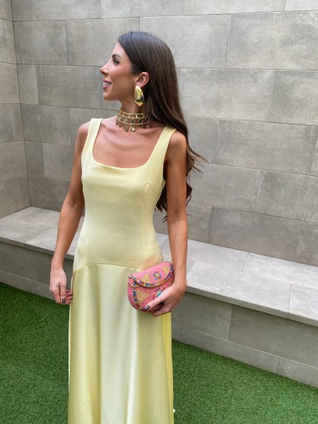 Vestido Nicoletta Amarillo