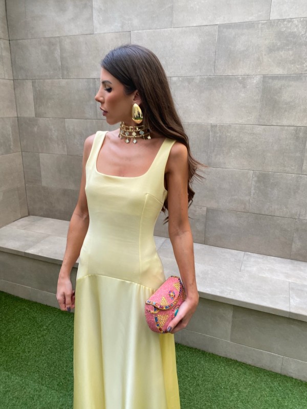 Dress Nicoletta Yellow