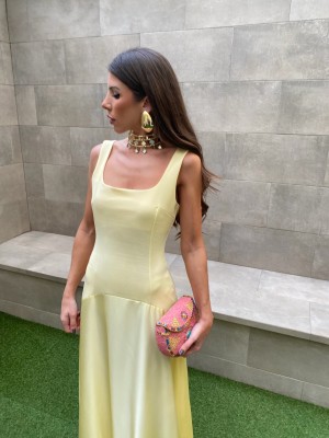 Dress Nicoletta Yellow