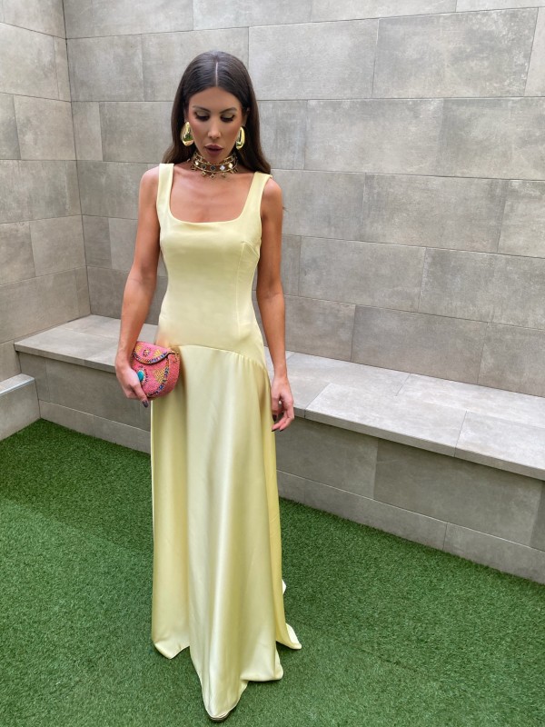 Robe Nicoletta Jaune