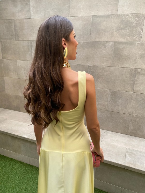 Vestido Nicoletta Amarelo