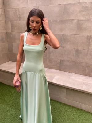 Vestido Nicoletta Aquamarine