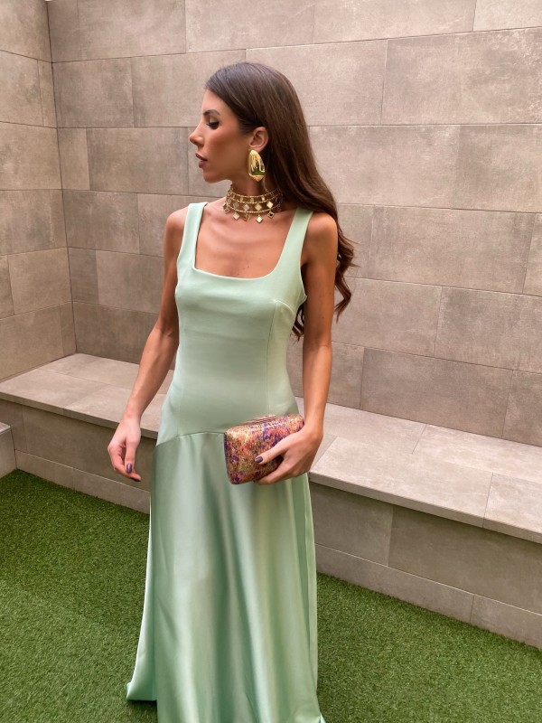 Vestido Nicoletta Aquamarine