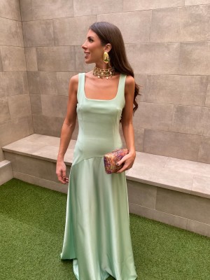 Vestido Nicoletta Aquamarine