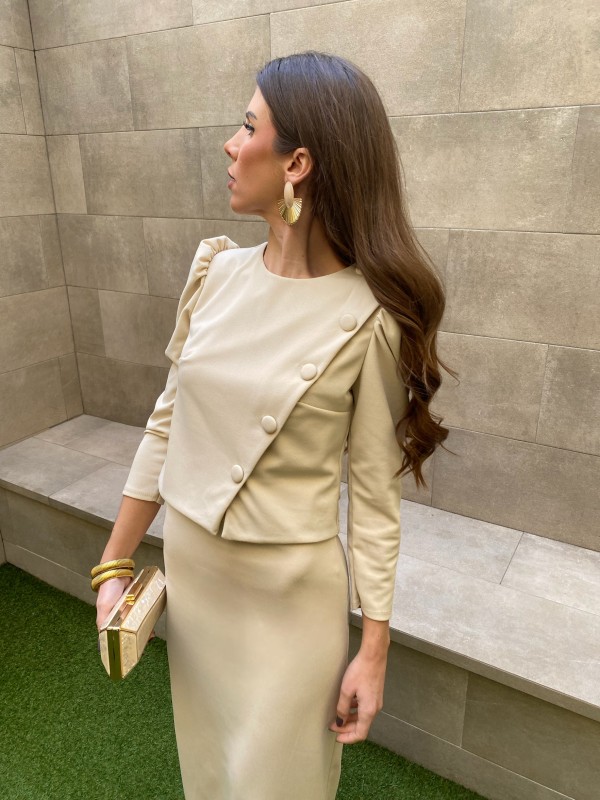 Conjunto Génova Beige